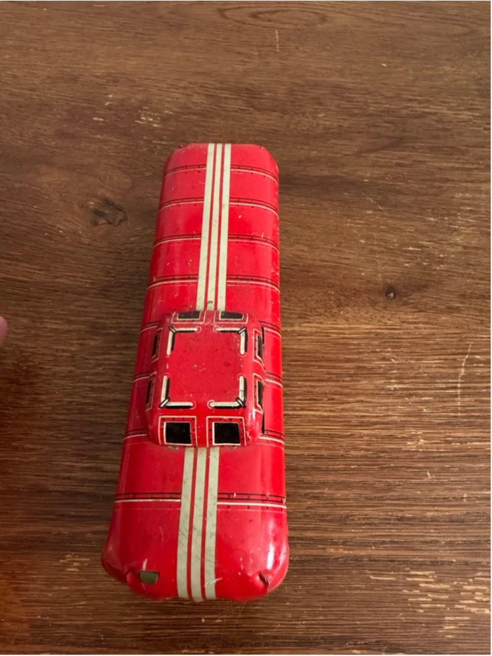 Vintage Marx NYC 20102 Caboose Tin Litho Train Car O Gauge New York Central Red